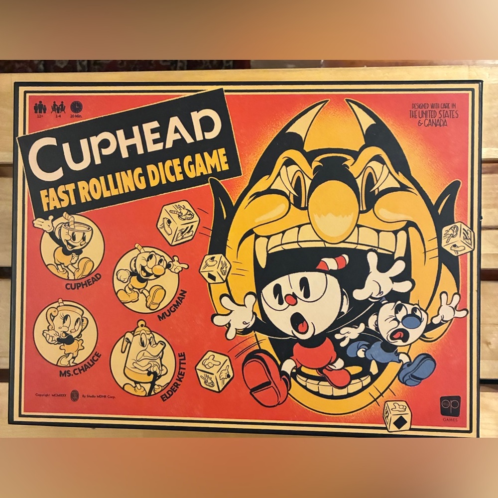 Cuphead board game